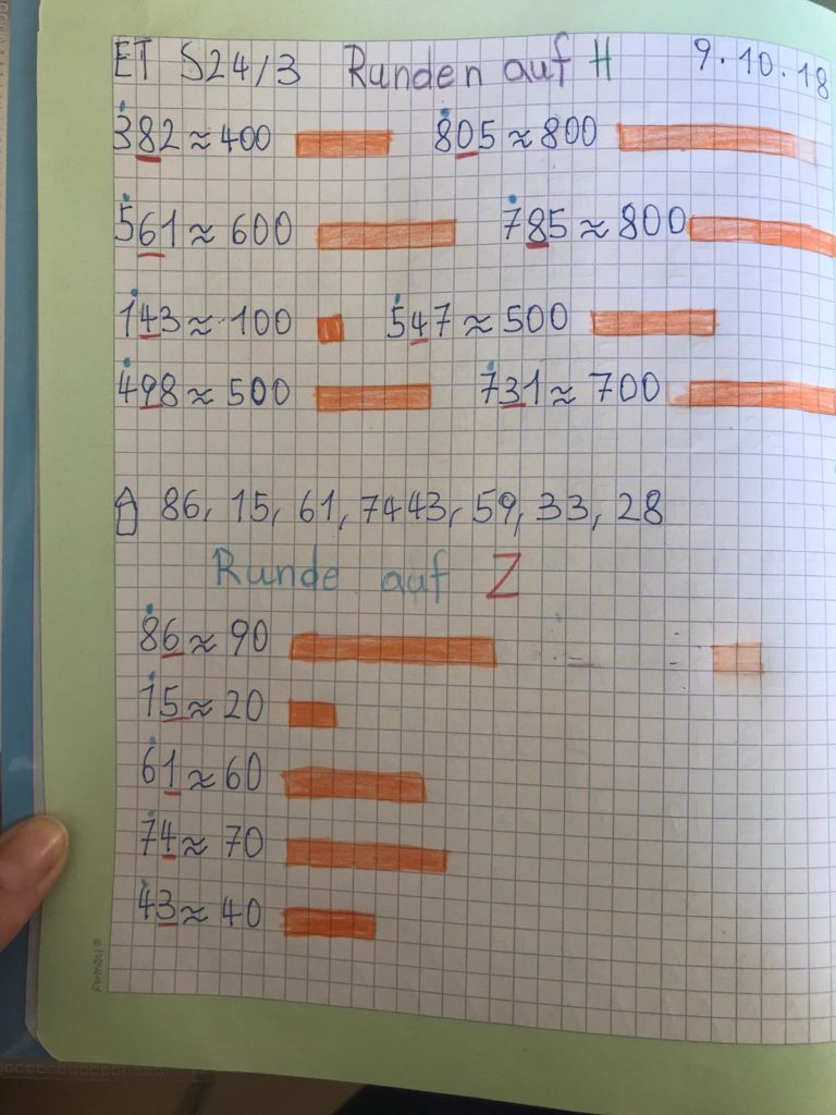 Wir runden